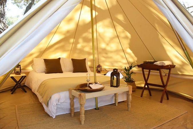 glamping tent
